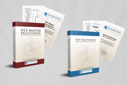 NLP Practitioner and Master Practitioner Card Deck Bundle
